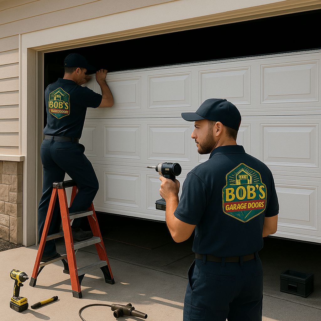 Professional new garage door installation